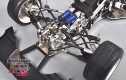 10008#F-1/5 Competition 2WD, glasklare Karosserie, Zenoah 26cc