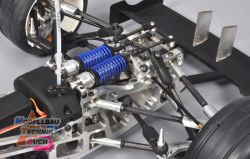 10008#F-1/5 Competition 2WD, glasklare Karosserie, Zenoah 26cc