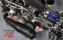 10008#F-1/5 Competition 2WD, glasklare Karosserie, Zenoah 26cc