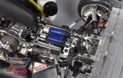 10008#F-1/5 Competition 2WD, glasklare Karosserie, Zenoah 26cc