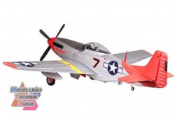 DPFMS041P-REF#FMS P-51 Mustang Red Tail PNP - 170 cm - Combo inc