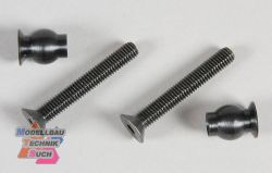 6077/05#Stahlkugel 10x13 f.Achsschenkel hi.,2St.