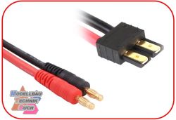 3040071#Ladekabel 4mm Goldkontaktstecker passend f. Traxxas 300m