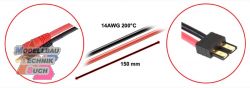 3040071#Ladekabel 4mm Goldkontaktstecker passend f. Traxxas 300m