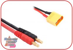 3040070#Ladekabel 4mm Goldkontaktstecker - XT90 300mm