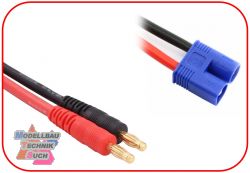 3040074#Ladekabel 4mm Goldkontaktstecker - EC3 300mm