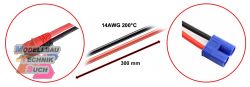 3040074#Ladekabel 4mm Goldkontaktstecker - EC3 300mm