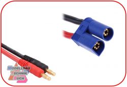 3040072#Ladekabel 4mm Goldkontaktstecker - EC5 300mm