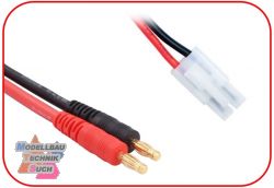 3040076#Ladekabel 4mm Goldkontaktstecker - Tamiya 300mm