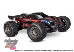 TRX108076-1-RED#MINI-XRT 3S-Power 4x4 rot 1/16 Monster-Truck RTR
