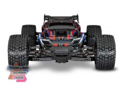 TRX108076-1-RED#MINI-XRT 3S-Power 4x4 rot 1/16 Monster-Truck RTR
