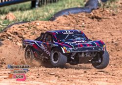 TRX68386-4-BLUE#Slash 4x4 VXL Clipless rot 1/10 Short-Course RTR