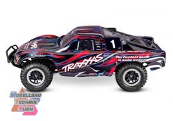 TRX68386-4-BLUE#Slash 4x4 VXL Clipless rot 1/10 Short-Course RTR