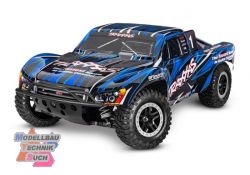 TRX68386-4-BLUE#Slash 4x4 VXL Clipless blau 1/10 Short-Course RT
