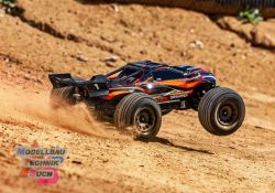 TRX108076-1-ORNG#MINI-XRT 3S-Power 4x4 orange 1/16 Monster-Truck