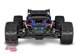 TRX108076-1-BLUE#MINI-XRT 3S-Power 4x4 blau 1/16 Monster-Truck R