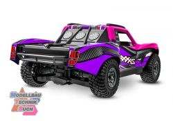 TRX108164-1-PINK#MINI-Slash BL-2S 4x4 pink 1/16 Short Course RTR