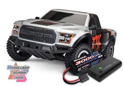 TRX58394-4YFOX#Ford F-150 Raptor FOX 1/10 2WD RTR BL-2S Brushles