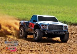 TRX58394-4YFOX#Ford F-150 Raptor FOX 1/10 2WD RTR BL-2S Brushles