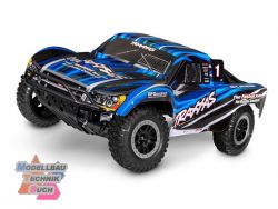 TRX58234-8-BLUE#Slash 2WD Brushed HD RTR NiMh Akku + 4A USB/C-La