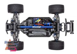 TRX67097-4BLUE#Rustler 4x4 Ultimate blau , Clipless