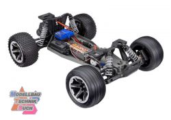 TRX37254-8-PINK#Rustler pink 1/10 2WD Stadium-Truck RTR Brushed