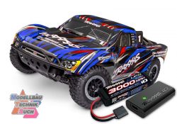 TRX58334-4Z-BLUE#Slash 1/10 2WD Short-Course Truck blau RTR BL,A