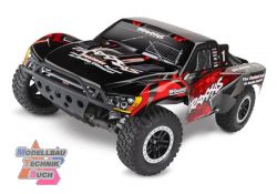 TRX58376-74-RED#SLVR TRAXXAS Slash VXL,Clipless, rot,2WD BL, Ext