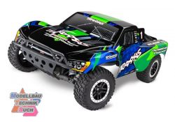 TRX58376-74-GRN#SLVR TRAXXAS Slash VXL Clipless gr�n 2WD 1/10 Sh