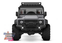 TRX97054-1SLVR#RX-4M LR Defender 4x4 silber 1/18 Crawler RTR Bru