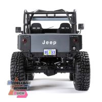 AXI03008T2 #1/10 SCX10 III Jeep CJ-7 4X4 RTR Brushed Rock Crawle
