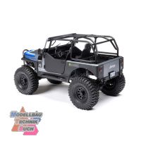 AXI03008T2 #1/10 SCX10 III Jeep CJ-7 4X4 RTR Brushed Rock Crawle