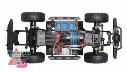 22592#Dirt Climbing SUV Race Crawler 4WD 1:10 RTR wei�/rot