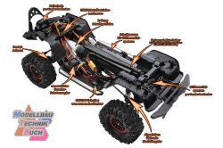 3164#DF-4S PRO Crawler RED 313mm 1:10 Sacle (Version 2024)
