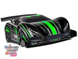 TRX64077-3GRN#TRAXXAS X0-1gr�n-X 1/7 4WD Onroad Supercar RTR