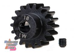TRX6491R#Motorritzel 18Z Stahl geh�rtet f�r 5mm Welle ,Modul 1