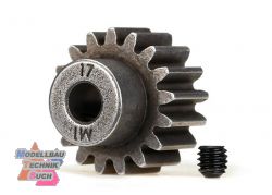 TRX6490X#Motorritzel 17Z f�r 5mm Welle f�r Stahl-HZ (Modul 1)