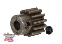TRX6486#Motorritzel 13Z f�r 5mm Welle f�r Stahl-HZ (Modul 1)