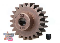 TRX6495X#Motorritzel 22Z f�r 5mm Welle f�r Stahl-HZ (Modul 1)
