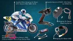 34935COMBO#Suzuki RGV 92 1:8 Kit COMBO SET