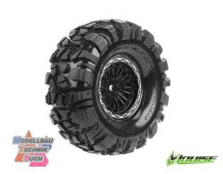 LOUT3371VB#CR-Gravelstage 1.9 supersoft,Felge schwarz 12mm (2)