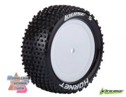 LOUT3170VWKF#E-Hornet Reifen supersoft auf 2.2 Felge wei� 12mm (
