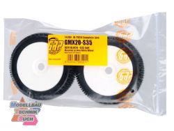 GMX20-S35#Komplettrad M20 BLOCK, wei� S35 Synthetic Compound Sof