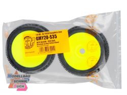 GMY20-S35#1:8 Buggy Rad M20 BLOCK, gelb S35 Synthetic Compound S