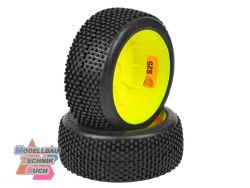 GMY20-S25#Buggy Komplettrad M20 BLOCK  gelb in S25 Synthetic Com