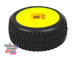 GMY20-S25#Buggy Komplettrad M20 BLOCK  gelb in S25 Synthetic Com