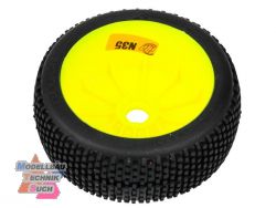 GMY20-N35#1:8 Komplettrad M20 BLOCK,gelb, N35 Natural Compound S