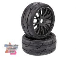 GTX03-XM5#XM5 Profil T03 REVO Komplettrad Long-Medium schwarz