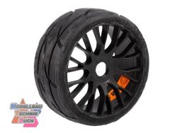 GTX03-XM5#XM5 Profil T03 REVO Komplettrad Long-Medium schwarz