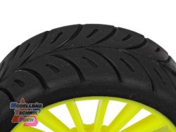 SP-F1-RADIAL#Radial Hohlkammer 4 St�ck, Neongelb, F3 Soft Mischu